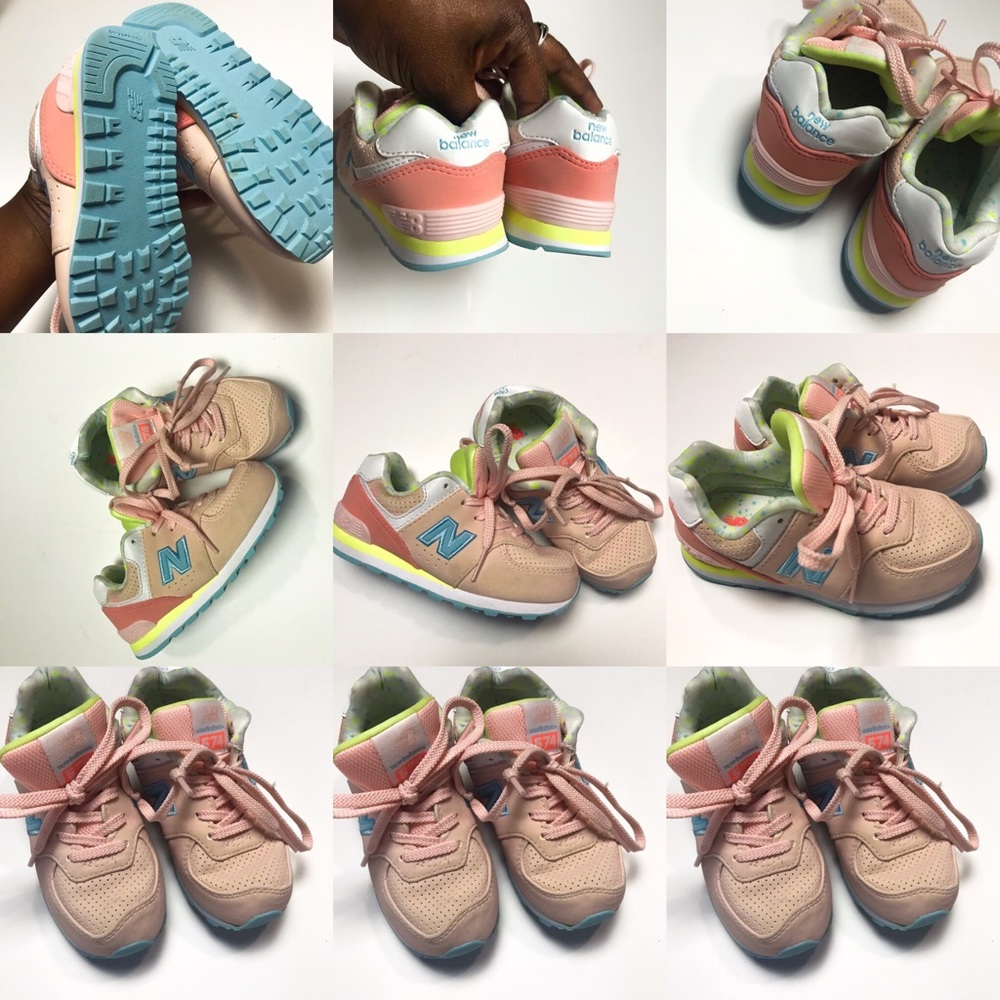 Girls 574 New Balances